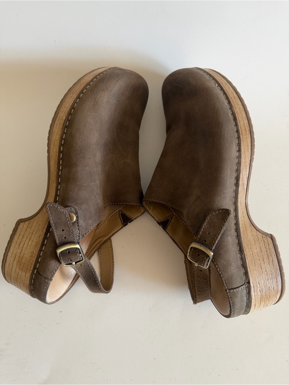 Dansko Berry Convertible Slip-on Slingback Nubuck Leather Clogs size 40 EU - Picture 9 of 11